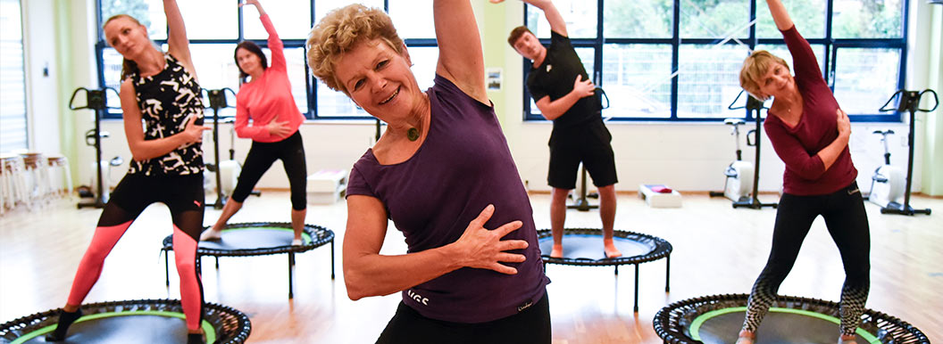 Rebounding „Balance-Fit-Relax“